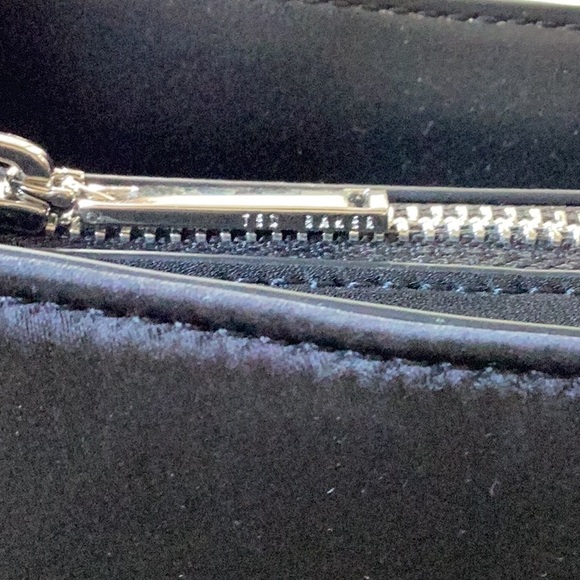 Ted Baker Dymond Bow Satin Black Satchel with Rhinestone Detail NWT - Picture 10 of 15